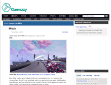 Tablet Screenshot of gamezzy.com